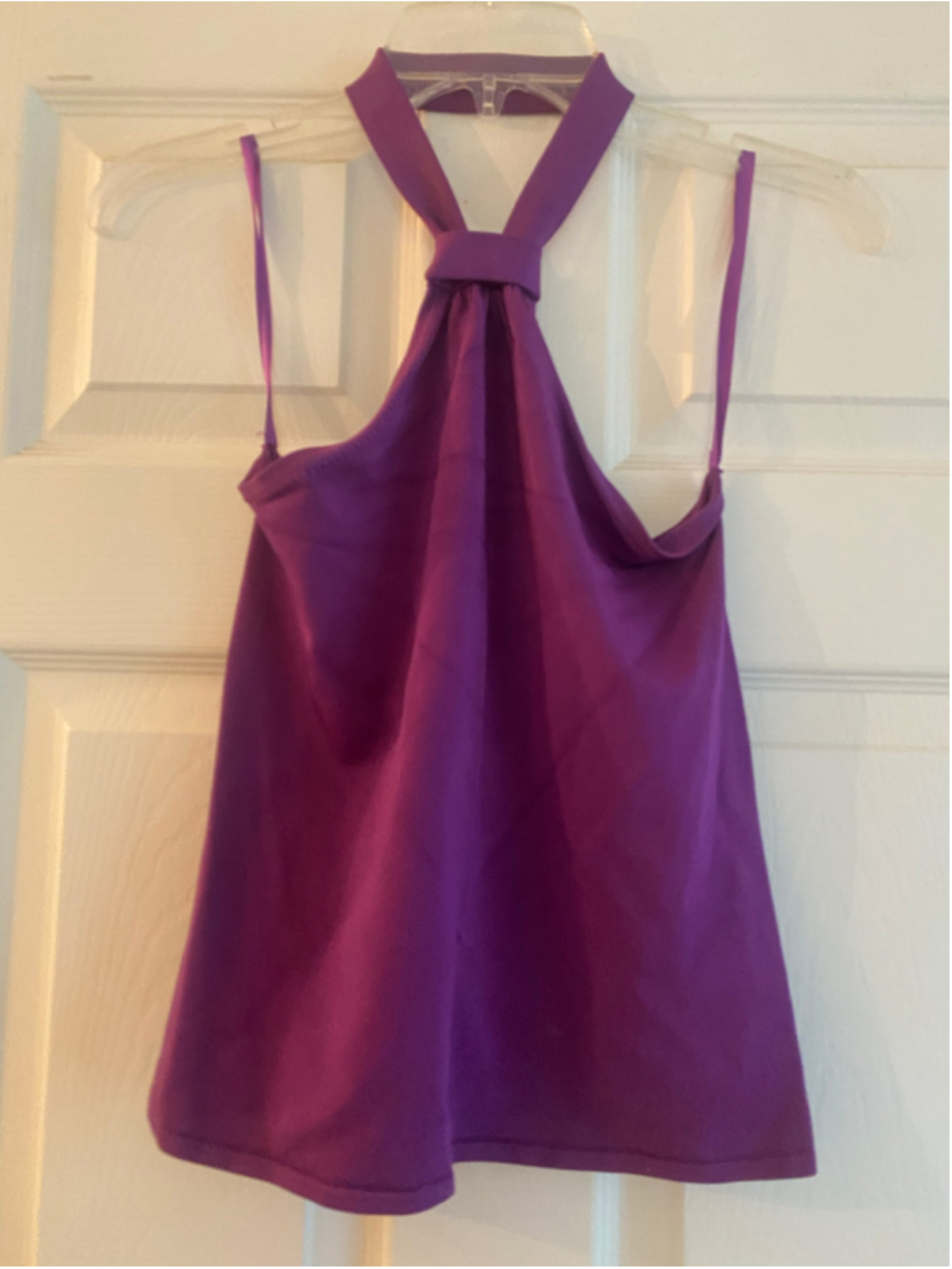 Women's Banana Republic Purple Halter Tank Top Size S